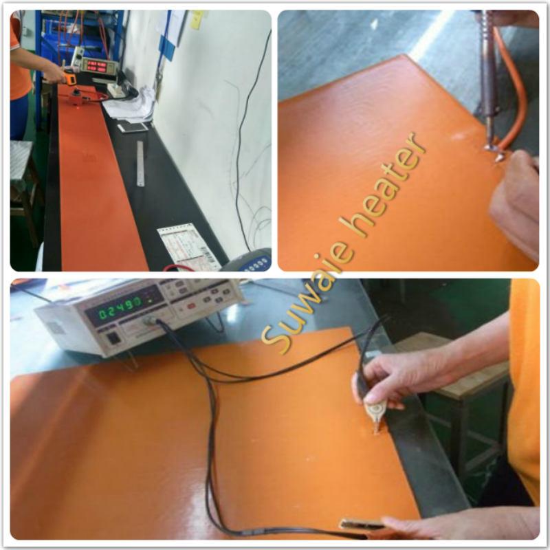 เครื่องทำถังยางยางซิลิโคน 200 ลิตรที่มีความยืดหยุ่น test1 200L Flexible Steel Silicone Rubber Drum Heater test1